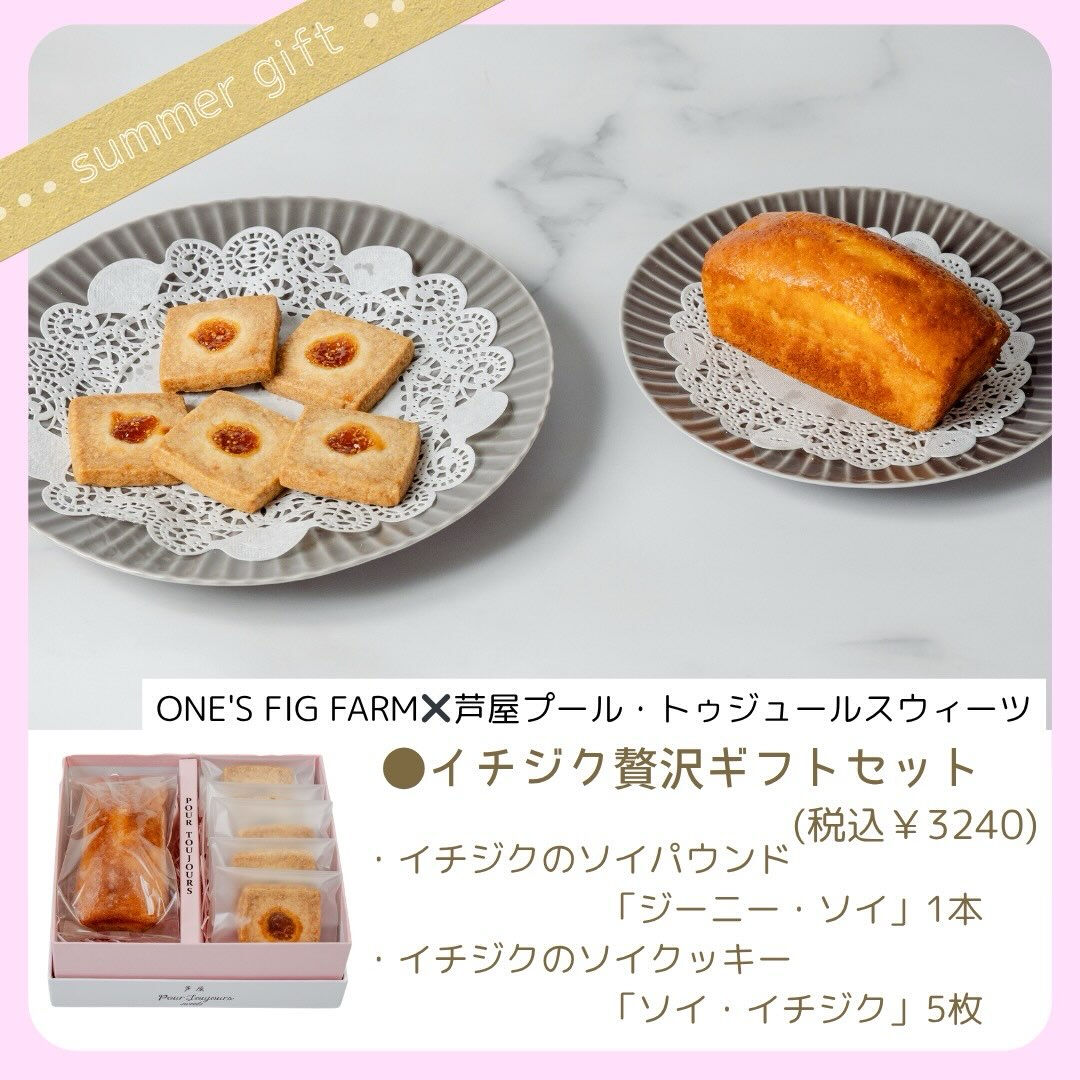 2026お中元　この夏は「いちじく」づくしです！！